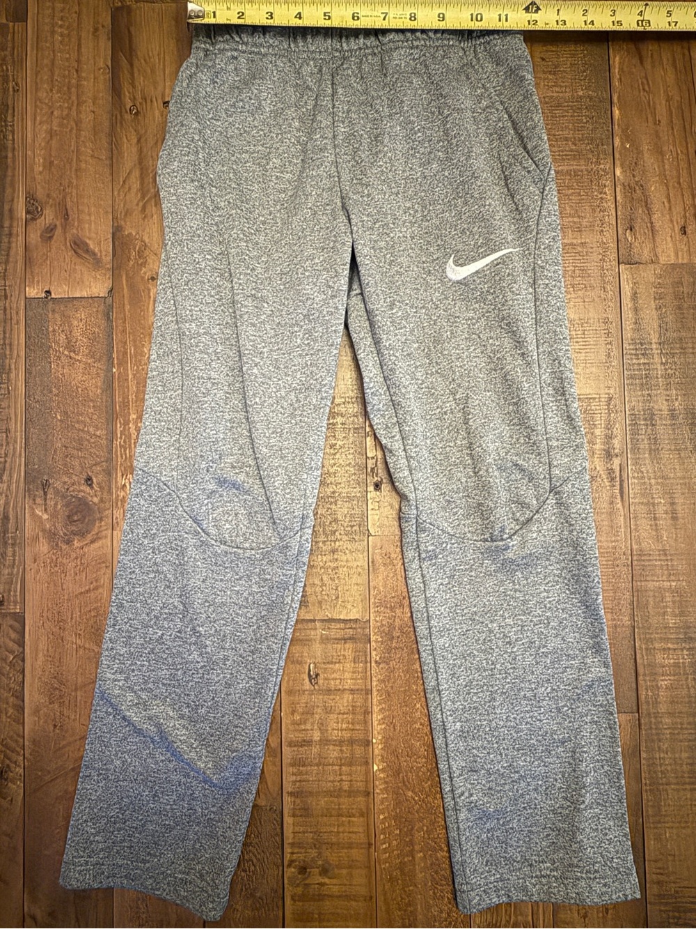 Nike Dri-FIT Gray Heather Fleece Sweatpants Men’s Medium Athletic Joggers - Picture 3 of 9